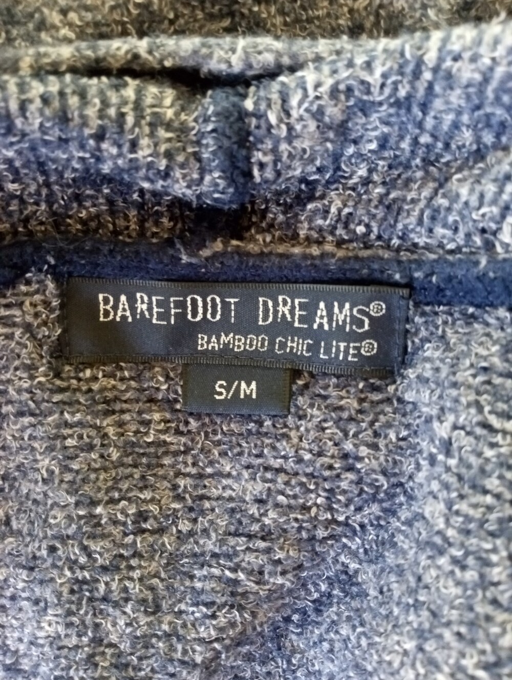 BAREFOOT DREAMS Calypso Wrap Oversized Gray Sweater | S/M - Picture 8 of 8